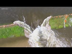 Mississippi River breaches levee in Missouri