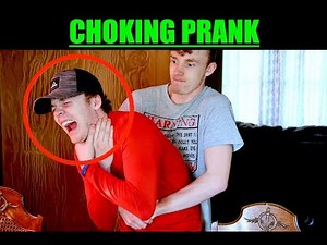 CHOKING PRANK On Brother GONE WRONG
