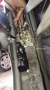 Install the front door lock on the Toyota K3-VE #reelsvideo #automotive #automechanic #engineering | Andri Irawan