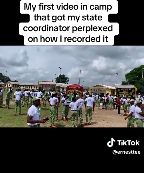 My first video in camp and my second best video in camp #nysc #nyscrivers #parade