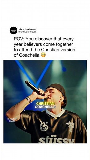 This exists? Big church festival.. 🙏 #christian #Jesus #God #interesting #coachella #musicfestival