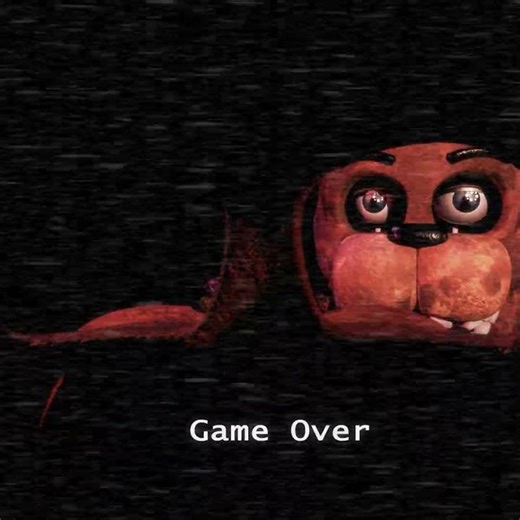 Withered Freddy "Game Over" Animation