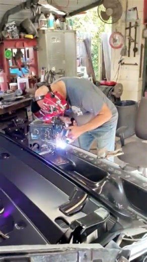 1972 Chevy Nova metal restoration. #carrestorationproject #automobile #mechanic #welder