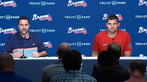 177K views · 8.5K reactions | "It's definitely a goal to be here my whole career." Watch Atlanta Braves GM Alex Anthopoulos and Austin Riley discuss the most lucrative deal in franchise history  | FanDuel Sports Network South | Facebook