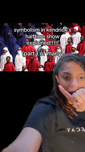 8.3K views · 555 reactions | Kendrick’s Half Time show breakdown part 1 #fyp #reels #Super Bowl #kendricklamar #drake | Briana Powell | Facebook