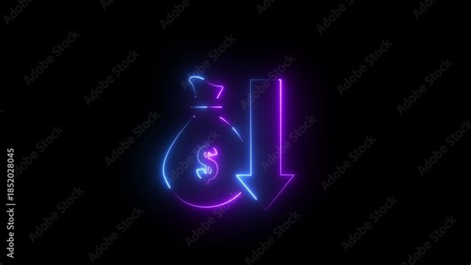 Business efficiency concept, how much a company or organization can produce as it relates to time, cost and quality. Businessman organization strategy and management icon.4k motion video .