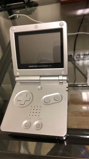 GameBoy Advance SP startup #shorts