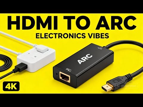 HDMI ARC | How to Connect HDMI to ARC | Working for Home Theater & TV | electronics Vibes |