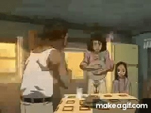 Boondocks-  Bitch! This Chicken is Cold! on Make a GIF