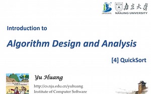L4 - QuickSort (第一节课)