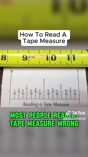 How to Read a Tape Measure Effectively