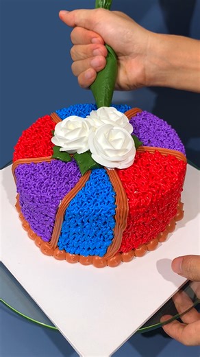 Colorful Cake Design For Beginners | So Easy