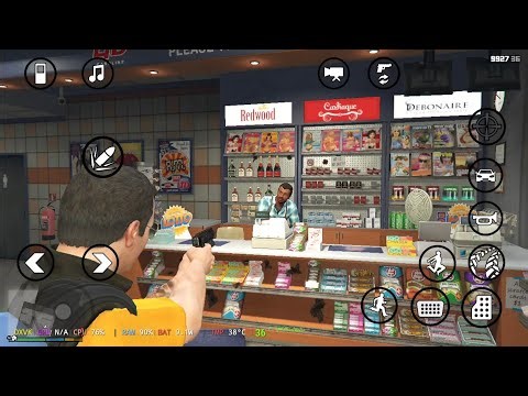 GTA 5 Android Gameplay Offline | Winlator Ludashi V2.9