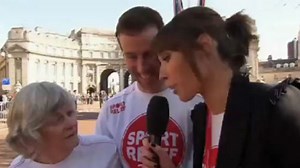Sport Relief Mile - Three-legged race
