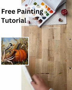 Curl up with this FREE tutorial. Go from a blank canvas to a complete painting in just a few hours. | Jesse Robertson & Keep It Colourful