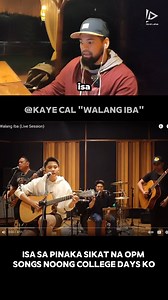 3.2K views · 98 reactions | Ang kantang nagpakilig sa mga classmates ko noong college haha balikan natin! ❤️ #KayeCal #walangiba #classicOPM #viral #reactionvideo | David Lañas | Facebook
