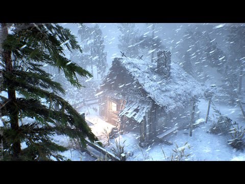 10 Hours of Winter Wind Whispering Calm