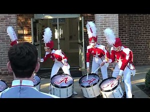 Basket Case Alabama's Million Dollar Band at Wood's Quad w/ DRUMLINE