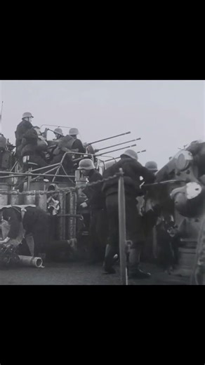 German ship under attack #ww2 #kriegsmarine