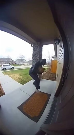 Caught Stealing the Bait Box! Funniest Porch Pirate Prank Ever