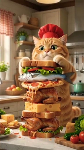Orange Cat’s CRAZY Day 😂🐱 | Funny Cat Animation | Hilarious Cartoon Adventure