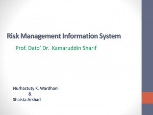 Risk Management Information System - SlideServe