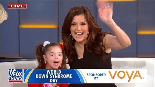 Rachel Campos Duffy and her daughter Valentina celebrate World Down Syndrome Day live on 'Fox & Friends.' | Fox & Friends