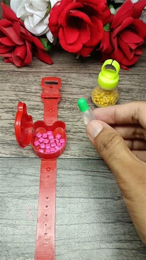 Laal tilu Box & Pink heart' candy | #shorts #viralshorts #shortsfeed