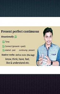 where to use present perfect continuous tense? #vikasshukla #presentperfectcontinuous #tenses #vikasshuklaa #english #learnenglish #britishenglish #vocabulary #englishteacher #englishgrammar #englishlearning #ielts #englishtips #grammar #englishonline #studyenglish #englishcourse #englishvocabulary #englishlessons #learnenglishonline | Vikas Shukla English