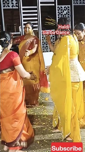 Haldi Garba Dance || #garba #dance #shorts #viral #shortsfeed