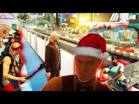 Miami Randomizer Mod Kill Everyone Challenge - Hitman 2 (Christmas 2020 Special)