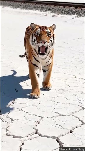 Lady Soldier ate watermelon and Tiger saved the watermelon plant from drying by watering it 😭