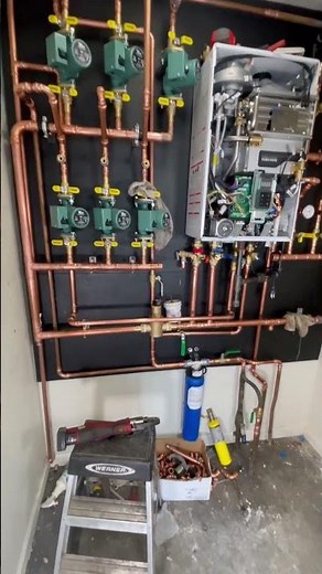New Navien Boiler Installation