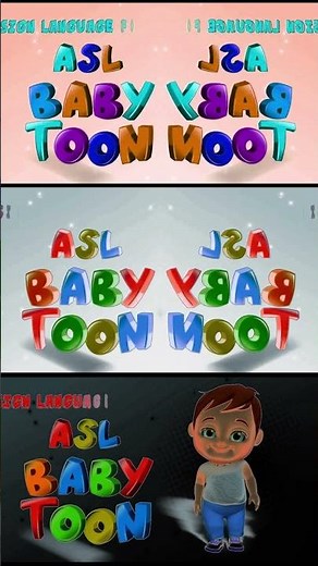 ASL Baby Toon Intro Logo Effects Sponsored By Klasky Csupo 2001 Effects #shorts