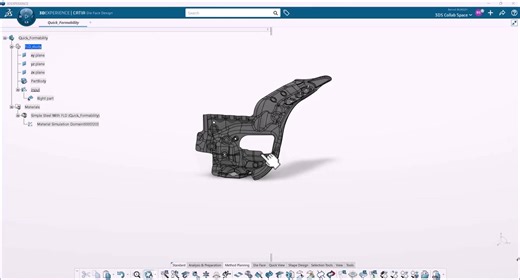 3.5K views · 52 reactions | How to know if a part can be manufactured at an early stage? Quick formability with CATIA Die Face Design. Please comment #3DEXPERIENCE | CATIA | Facebook