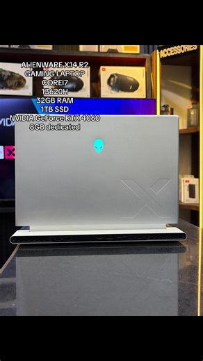 ALIENWARE X14 R2 GAMING LAPTOP COREI7 13620H 32GB RAM 1TB SSD NVIDIA GeForce RTX 4060 8GB dedicated#17 #abujatiktokers #garget