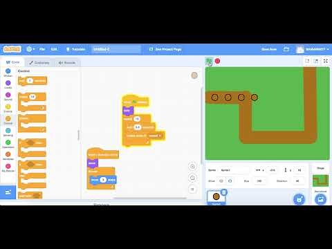 how to make Tower Defence game on Scratch (part 1)