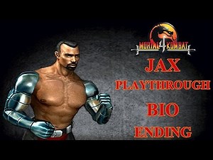Mortal Kombat 4 - Jax Playthrough + BIO & Ending