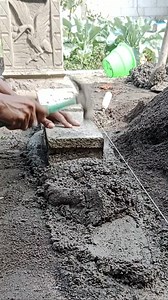 courtyard renovation to be beautiful and cool to the eye | Mini cement