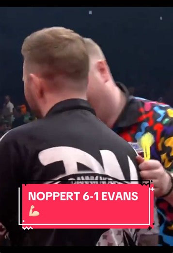 Danny Noppert Advances with 6-1 Victory Over Rocky Evans