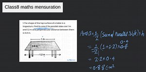 Class8 maths mensuration... | Filo