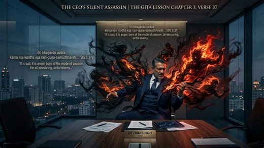 The CEO’s Silent Assassin | The Gita Lesson Chapter 3, Verse 37 | Chhandrkant (CK in short)