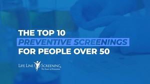 It's important to remember that the earlier you catch a problem, the better chance you have of preventing complications or reversing the effects altogether. Here are 10 preventive screenings for people over the age of 50. Learn more about them on our blog: https://llsa.social/10screenings | Life Line Screening