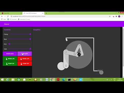 SVG animation in Node-RED Dashboard with Delta PLC (DVP 12SE )