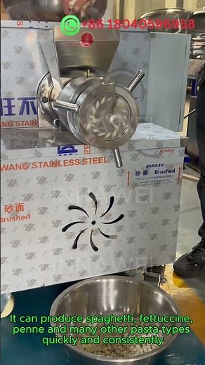 How to Make Pasta Easily with Automatic Pasta Machine for Restaurant and Factory#spaghetti