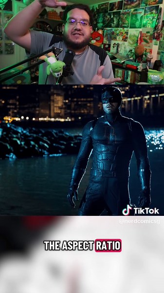 I love the way they show daredevils powers! #daredevil #daredevilbornagain #nerdcg #marvel #kingpin