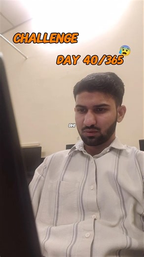 Day - 40 | 😰 Itna Tough Task Mila… Dimag Hil Gaya! #minivlog #shorts