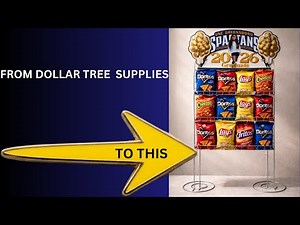 DIY Chip Bag Holders | Dollar Tree Party Hack