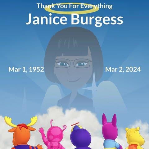 Tribute To Janice Burgess.