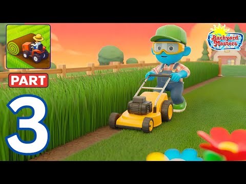 Backyard Master - Gameplay Walkthrough Part 3 - Turn Mess Into Progress (iOS, Android)